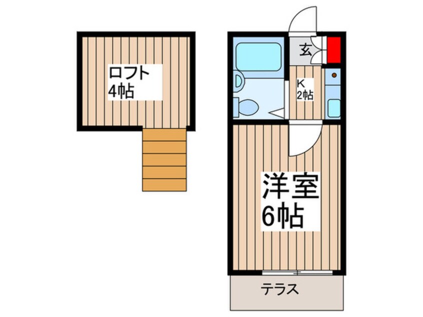 間取図 アネックス南浦和