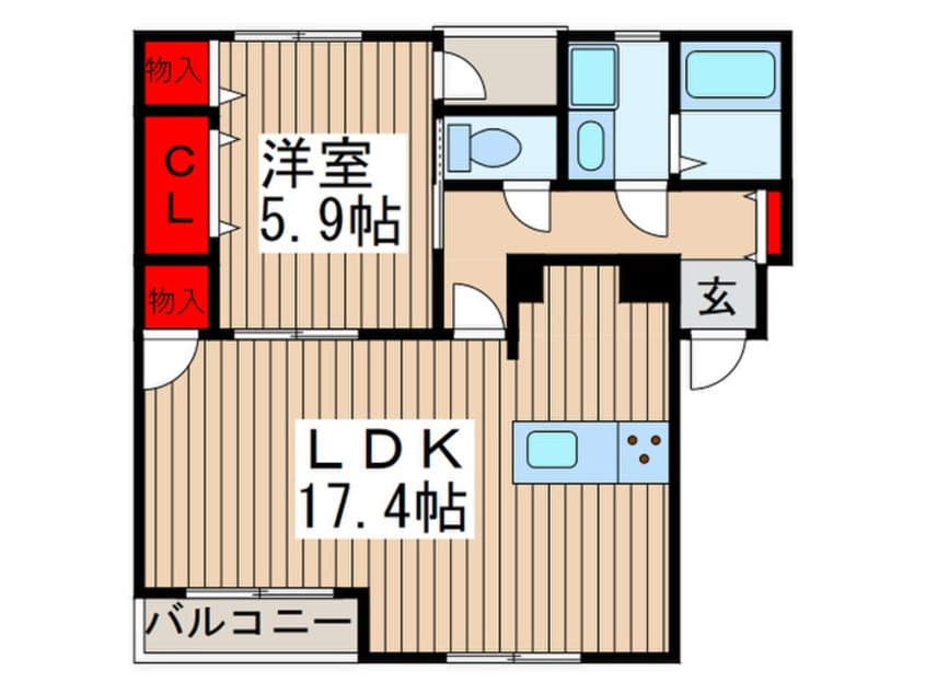 間取図 シャングリラ