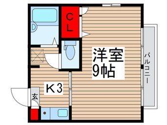 間取図 坂本コーポＡ棟