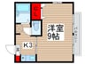 坂本コーポＡ棟 1Kの間取り