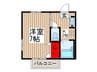 坂本コーポＡ棟 1Kの間取り