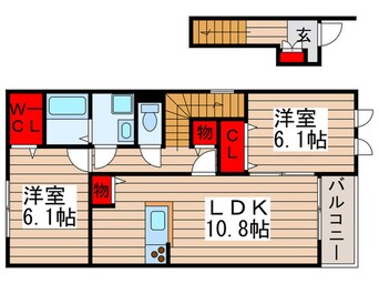 間取図 プランド－ルソフィアⅡ