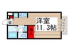 サンプレジオC 1Rの間取り
