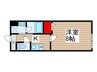 ソラーナ金町 1Kの間取り