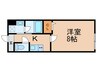 ソラーナ金町 1Kの間取り