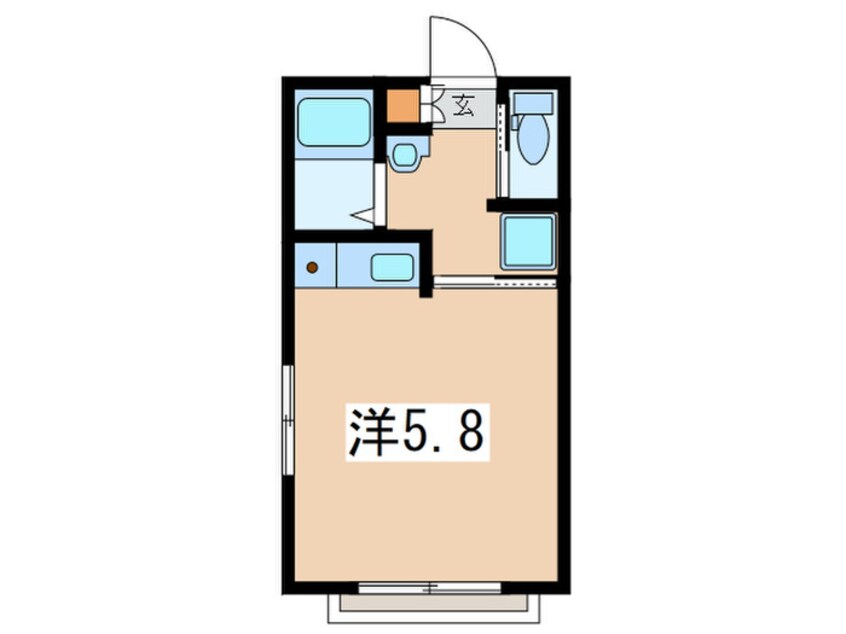 間取図 コーポフェスタ