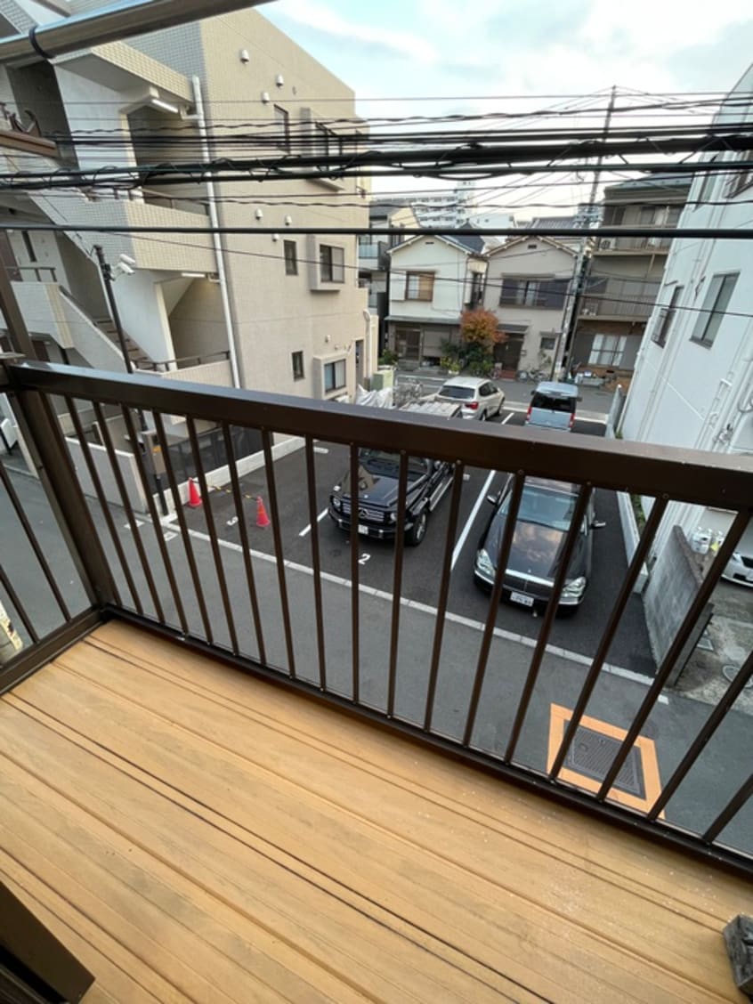 ベランダ・バルコニー ヒルズB