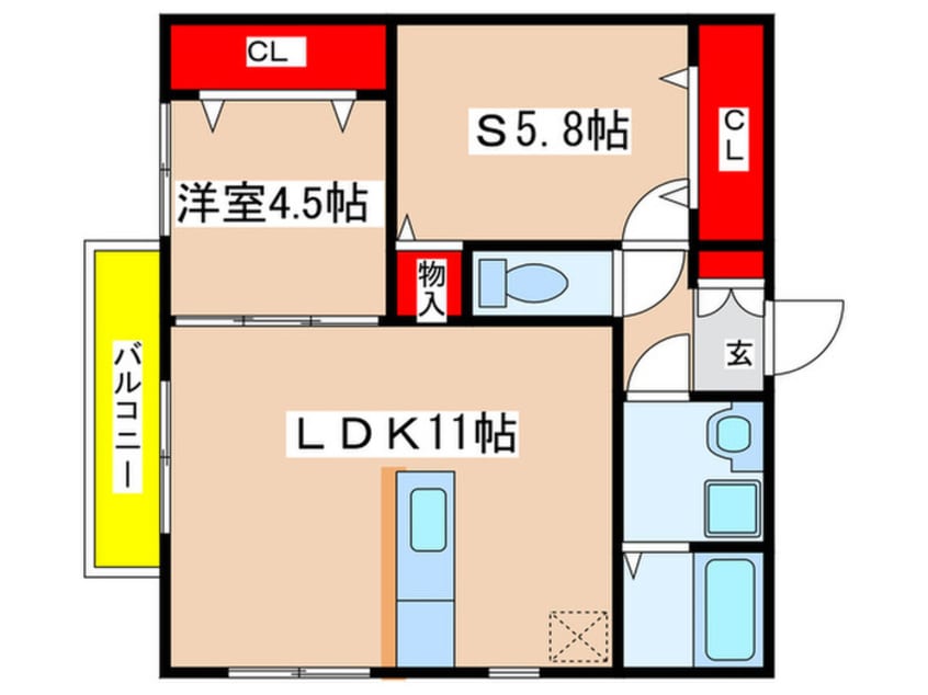 間取図 スペイサイド