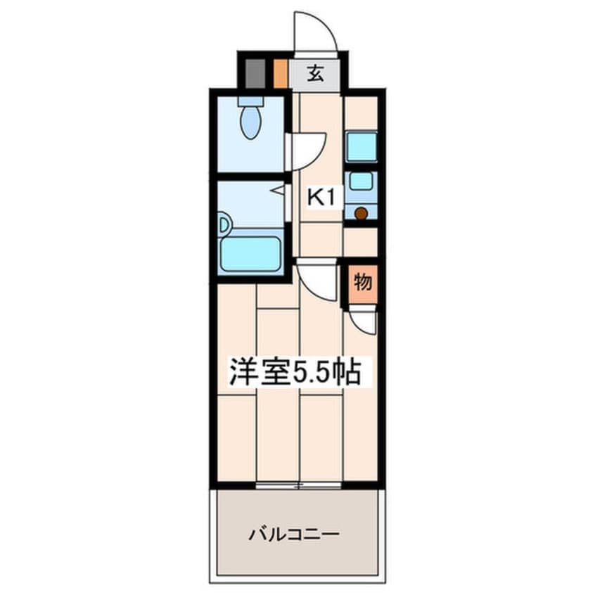 間取図 プランドール星川