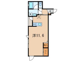 間取図 メイクスデザイン用賀(210)