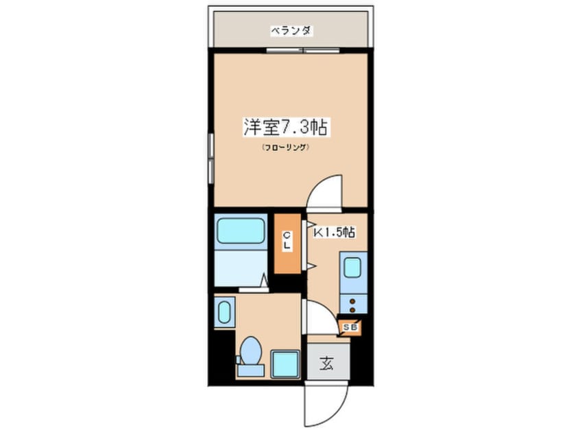 間取図 オークレスト青砥
