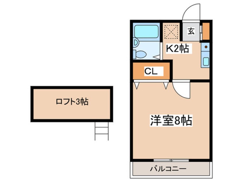 間取図 ドリームハイツ