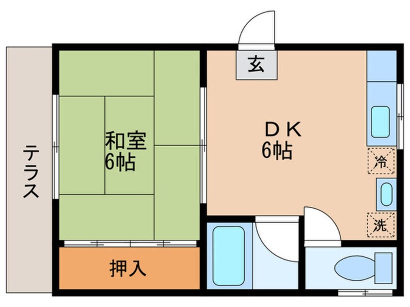 間取図 小沼ハイツ