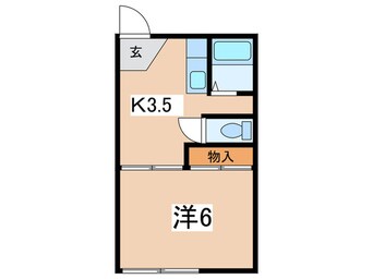 間取図 クロノス二俣川
