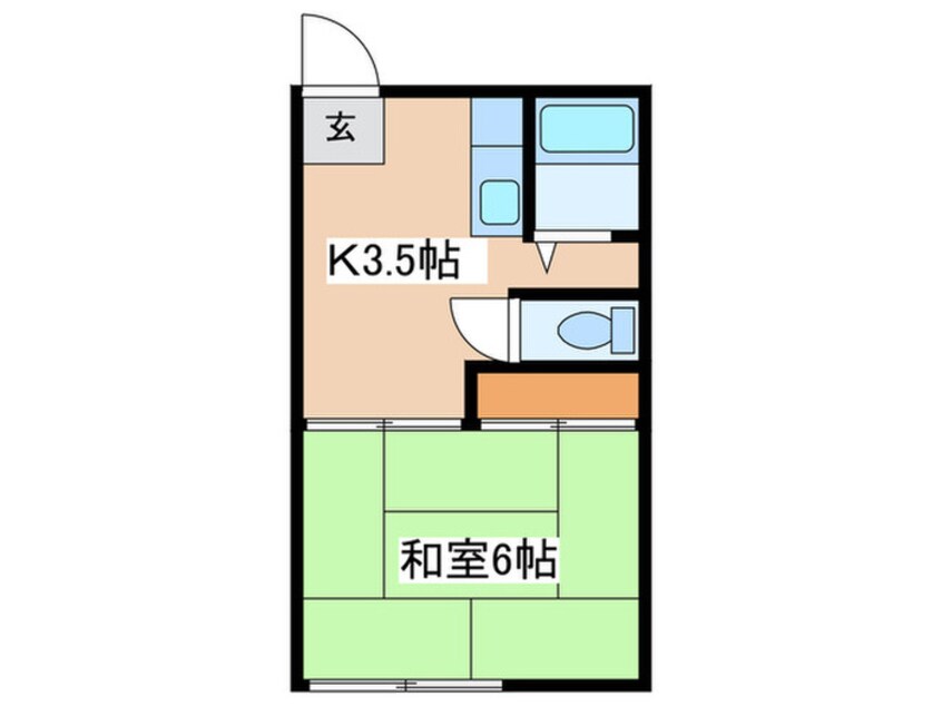 間取図 クロノス二俣川