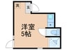 グレースモード 1Rの間取り