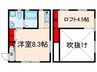 ＰＡＴＩＯ町屋 1Rの間取り