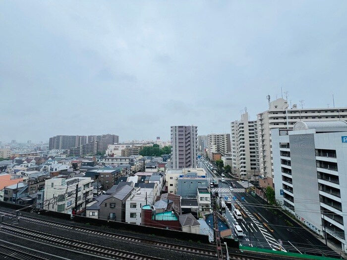 室内からの展望 コスモ亀有Ⅴ