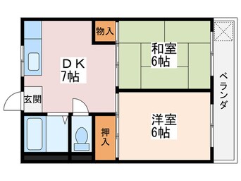 間取図 東洋コ－ポ