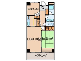 間取図 エフティプラザ聖蹟桜ヶ丘