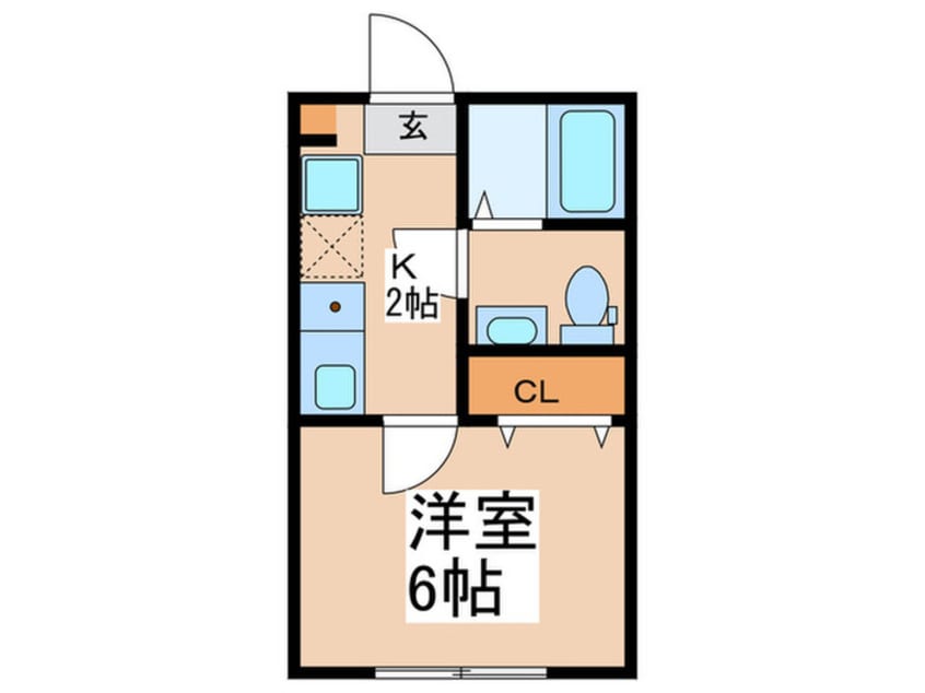 間取図 アザーレ・パッシオ鷺沼