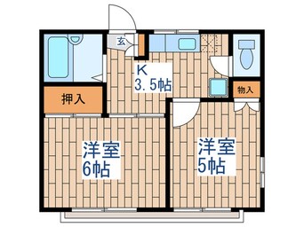 間取図 リッツ久が原Ａ棟