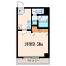 大和商住ビル 1Kの間取り