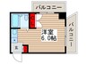 長秀ビル 1Rの間取り