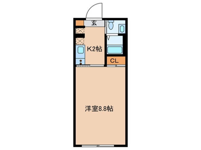 間取り図 ラクラス洗足