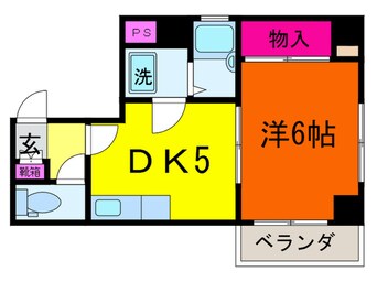 間取図 ミストラルナカムラ