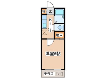 間取図 ＷＥＳＴウイング