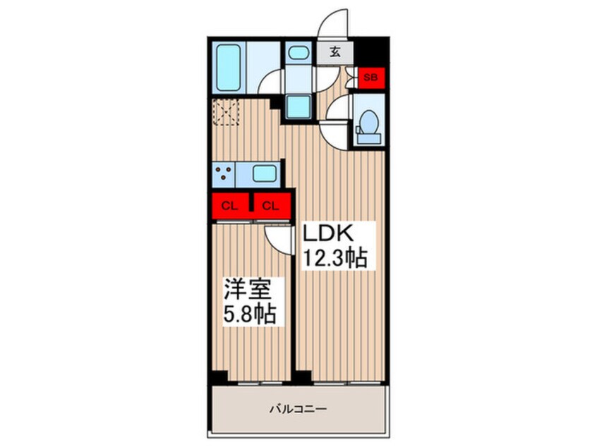 間取図 LIME　RESIDENCE　HIKIFUNE