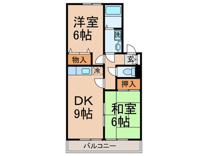 間取り図 ベルデ咲