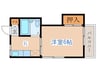 シャンブルＦＵＮＥ 1Kの間取り
