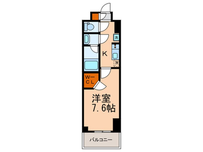 間取図 レジディア亀戸