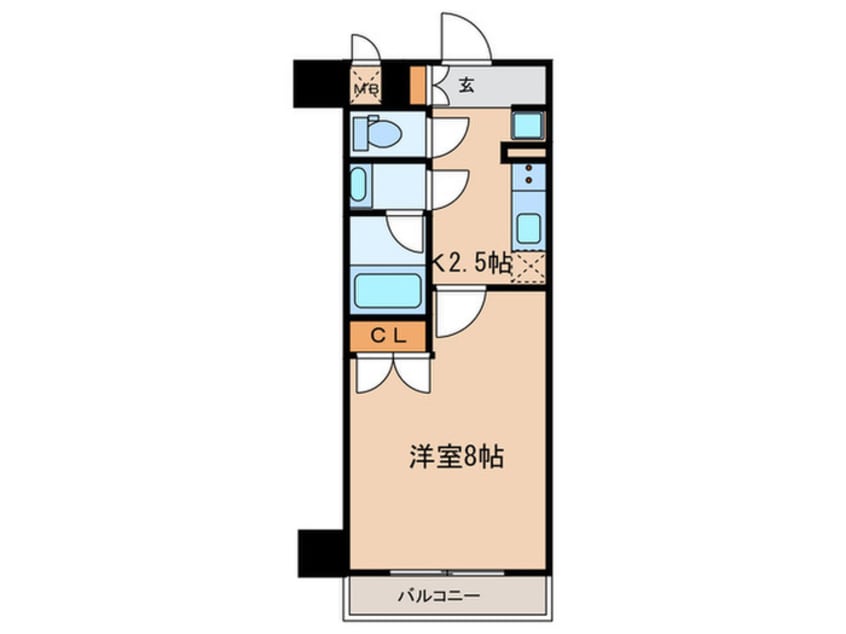 間取図 LUNIQ高島平