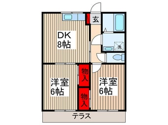 間取図 サンライズパレス