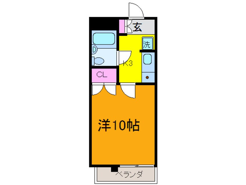 間取図 カシミ－ル荒井