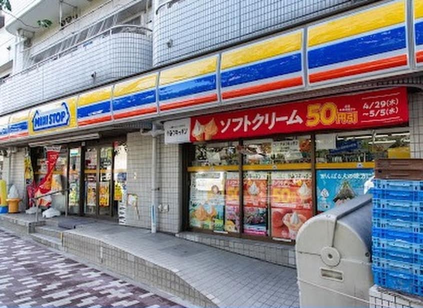 ミニストップ(コンビニ)まで280m カシミ－ル荒井