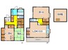 二ツ橋戸建 3LDK+Sの間取り