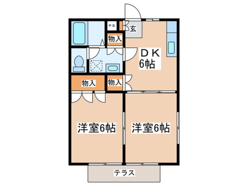 間取図 内山ハイツ