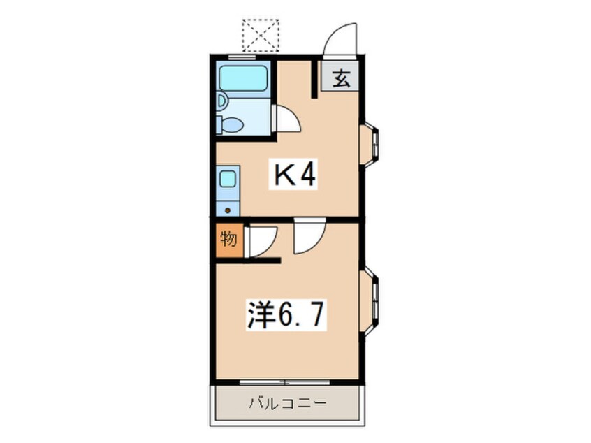 間取図 ビラ・イシハラ