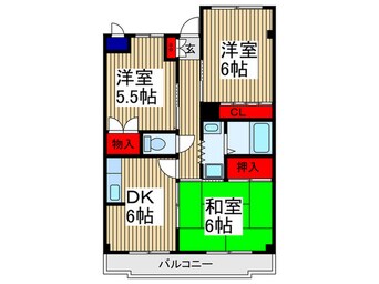 間取図 サンライズマンション