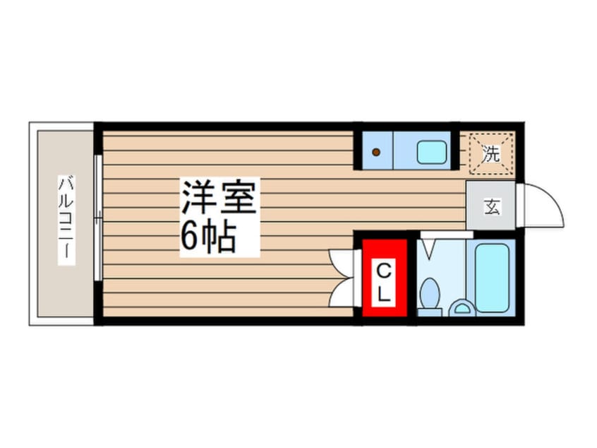 間取図 プロスパー久米川