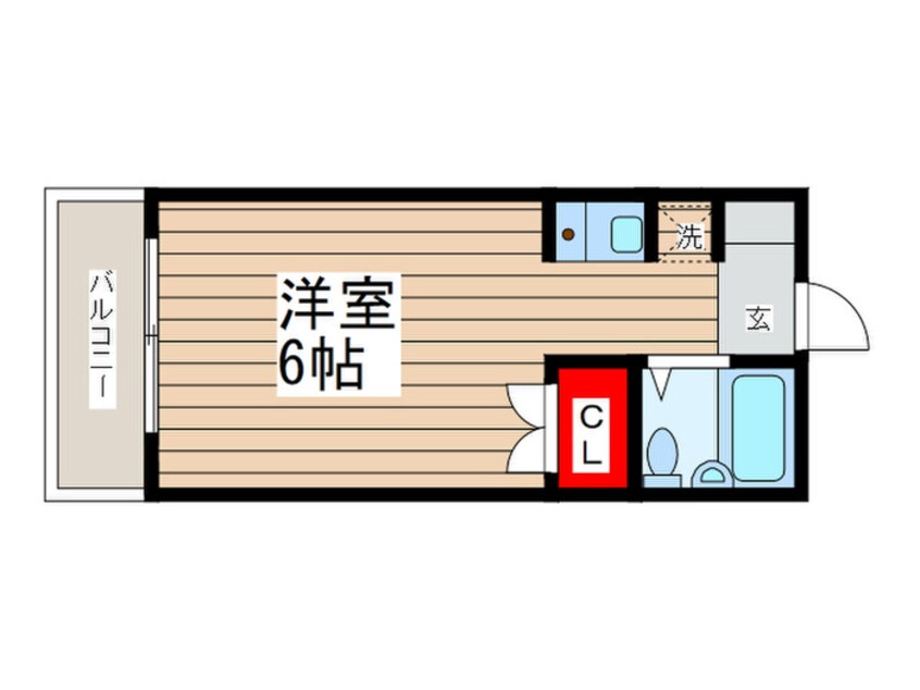 間取図 プロスパー久米川