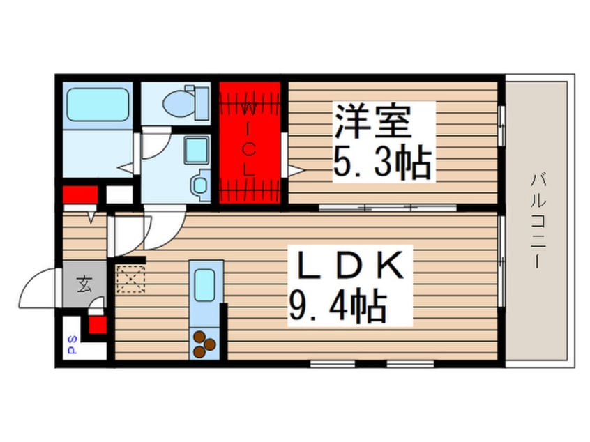 間取図 リブリ・袖ヶ浦