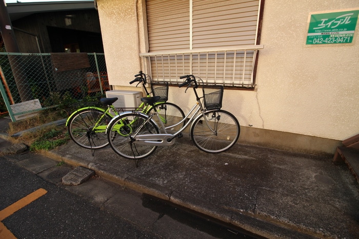 駐輪場 大森ハイツ