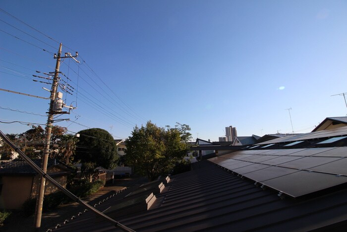 室内からの展望 大森ハイツ