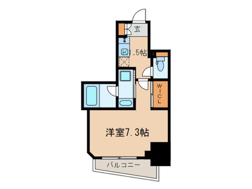 間取図 レジディア御茶ノ水Ⅱ