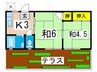 アルプクロ 2Kの間取り